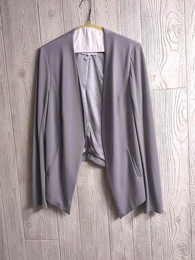 Soft Grey Women's Blazer BCBG - Size Medium